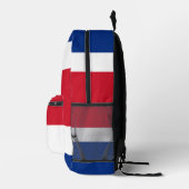 Sac À Dos Imprimé Drapeau du Costa Rica (Droite)