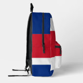 Sac À Dos Imprimé Drapeau du Costa Rica (Gauche)