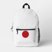 Sac À Dos Imprimé Drapeau du Japon (Recto)