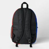 Sac À Dos Imprimé drapeau français (Verso)