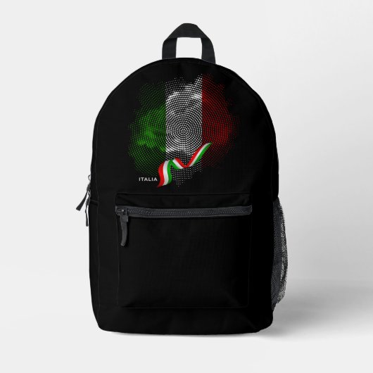 Sac À Dos Imprimé Drapeau italien (Recto)