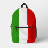 Sac À Dos Imprimé Drapeau italien (Recto)