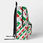 Sac À Dos Imprimé Drapeau italien Carrelé Monogramme (Gauche)