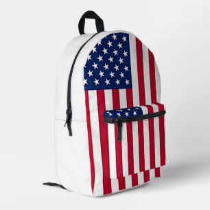 Sac À Dos Imprimé Drapeau national des États-Unis d'Amérique