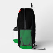 Sac À Dos Imprimé Drapeau palestinien et carte avec Motif Keffiyeg (Droite)
