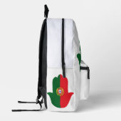 Sac À Dos Imprimé Drapeau Portugal (Gauche)