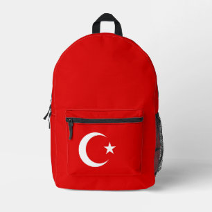 Sac À Dos Imprimé Drapeau turc
