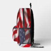 Sac À Dos Imprimé Drapeau USA (Droite)