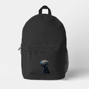 Sac À Dos Imprimé Drôle de propriétaire de chien Labrador Retriever