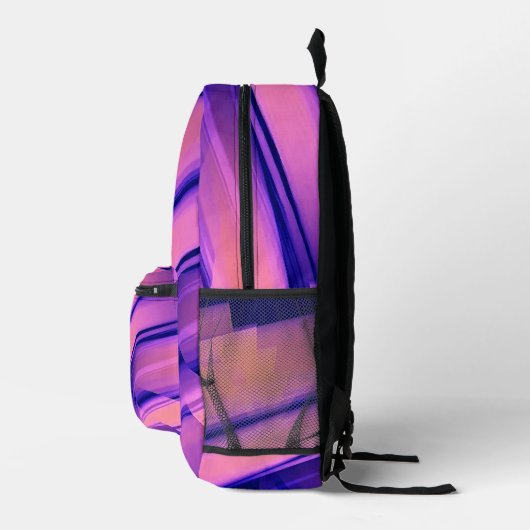 SAC À DOS IMPRIMÉ EAU DE CHUTE ABSTRAITE (Droite)