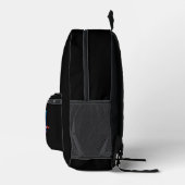 Sac À Dos Imprimé Echo Tech | Bouton | EKG (Droite)