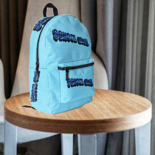 Sac À Dos Imprimé École Bluz-3DII