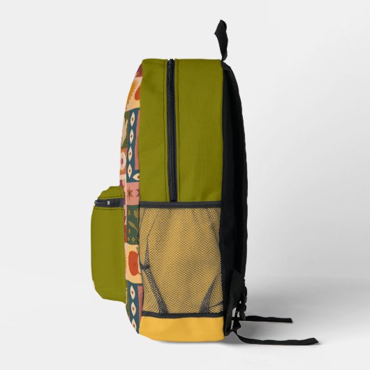 Sac À Dos Imprimé École céleste motif boho (Droite)