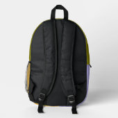 Sac À Dos Imprimé École céleste motif boho (Verso)
