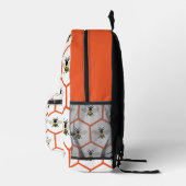 Sac À Dos Imprimé École d'apiculture de la ruche d'abeille miel (Droite)
