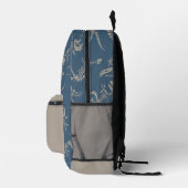 Sac À Dos Imprimé École de garçons aux os de dinosaures (Droite)