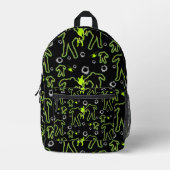 Sac À Dos Imprimé École de garçons Zombie (Recto)