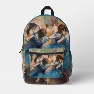 Sac À Dos Imprimé Edgar Degas - Danseuses en bleu