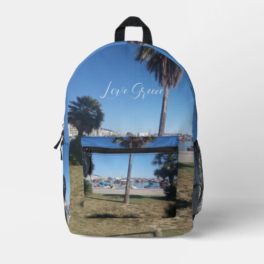 Sac À Dos Imprimé Élégant amour Grèce 2 (Recto)