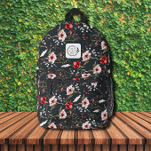 Sac À Dos Imprimé Elégant aquarelle Floral Ajouter logo Entreprise