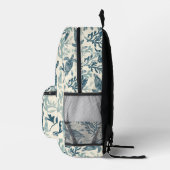 Sac À Dos Imprimé Élégant Feuille de corail Motif (Droite)