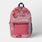 Sac À Dos Imprimé Élégant Joli Agate Rose Girls (Recto)