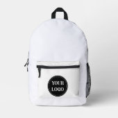 Sac À Dos Imprimé élégant, moderne, raffiné et éditable. (Recto)