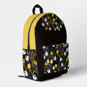 Sac À Dos Imprimé Élégant motif floral de Tulipe