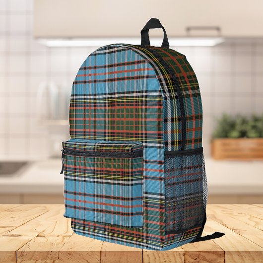 Sac À Dos Imprimé Élégant Rustic Plaid Anderson Tartan