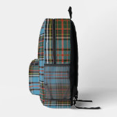 Sac À Dos Imprimé Élégant Rustic Plaid Anderson Tartan (Droite)
