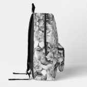 Sac À Dos Imprimé Elégante aquarelle blanche grise noire (Gauche)