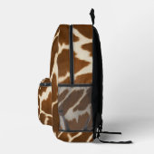 Sac À Dos Imprimé Élégante collection populaire de vache Faux cuir (Droite)