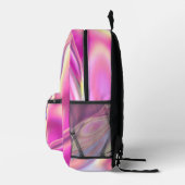 Sac À Dos Imprimé Élégante Iridescente Moderne Logo Entreprise (Droite)