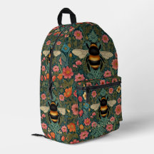 Élégantes florales de printemps bohème rétro abeil