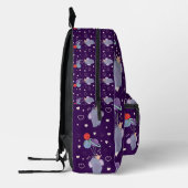Sac À Dos Imprimé Élément et Lapin Montgolfière spatiale | Fantaisis (Gauche)