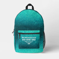 Elle a cru qu'elle pouvait Paillettes de turquoise