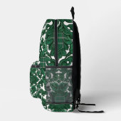 Sac À Dos Imprimé Emerald Bloom (Droite)