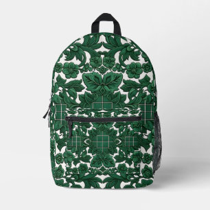 Sac À Dos Imprimé Emerald Bloom