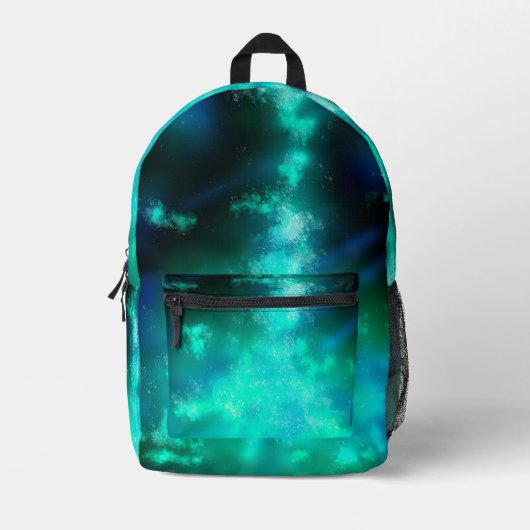 Sac À Dos Imprimé Emerald Night Sky (Recto)