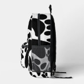 Sac À Dos Imprimé Empreinte Abstraite de chien (Droite)
