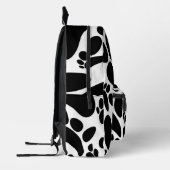 Sac À Dos Imprimé Empreinte Abstraite de chien (Gauche)