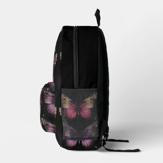 Sac À Dos Imprimé Enchanter le Motif papillon (Droite)