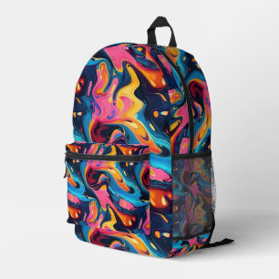 Sac À Dos Imprimé encre liquide Abstraite amusante