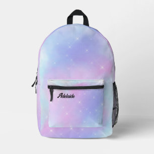 Sac À Dos Imprimé encre pastel nuage d'aquarelle