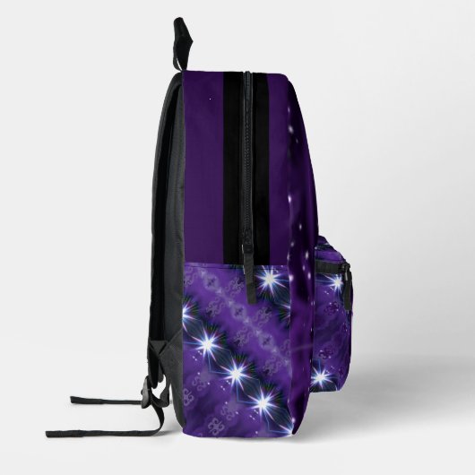 Sac À Dos Imprimé Enfant de lune violette (Gauche)