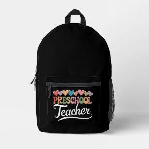 Sac À Dos Imprimé Enseignant de maternelle Premier jour Groovy Retou