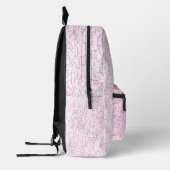 Sac À Dos Imprimé Ensemble de dossiers abstraits roses pour le burea (Gauche)