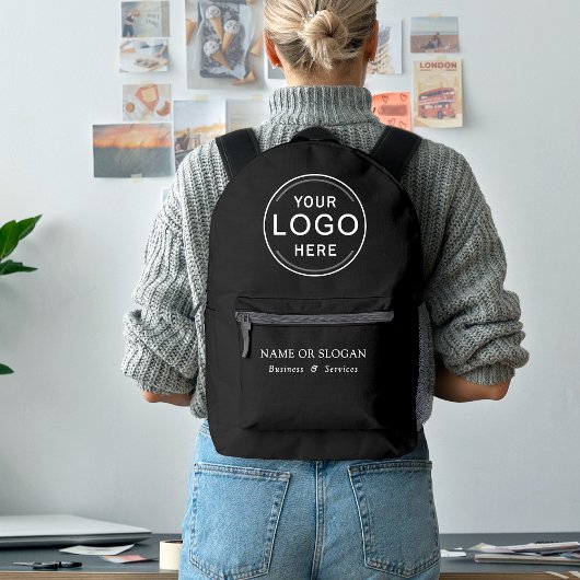 Sac À Dos Imprimé Entreprise Logo Marque Moderne Swag Promo