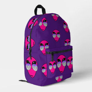 Sac À Dos Imprimé Epic Shades Alien Head Moonlander Motif