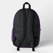 Sac À Dos Imprimé Epic Shades Alien Head Moonlander Motif (Verso)